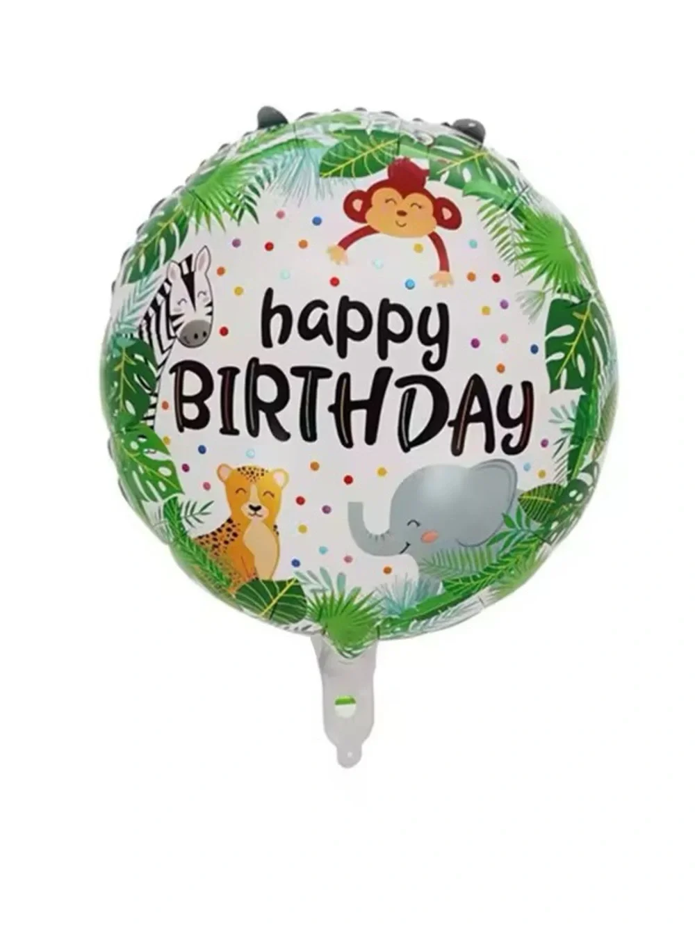 1st Birthday Green Dinosaur Number Balloon 3pcs ser - Happy Birthday Decor